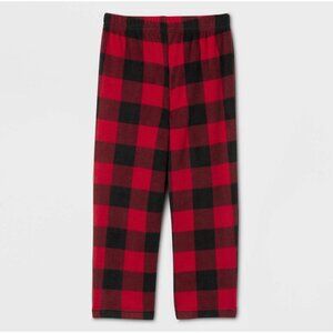 Wondershop Red and black buffalo check fleece pajama pants NEW